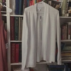 Summer light cardigan sweater, long and open